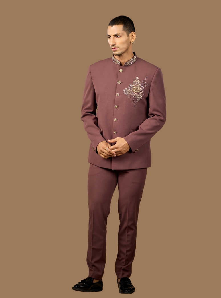 DUSTY MAUVE JODHPURI